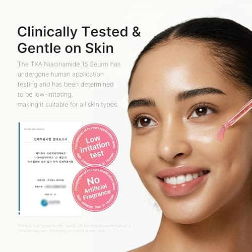 medicube TXA+Niacinamide 15% Glow Facial Serum for After Spot Care | All-in-One Daily Korean Skincare | Uneven Skin Tone, Texture, and Hydration Care | High-Potency Tranexamic Acid thumbnail 5