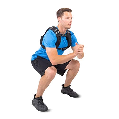 Chaleco de Entrenamiento con Peso ProsourceFit de 20lb, Negro