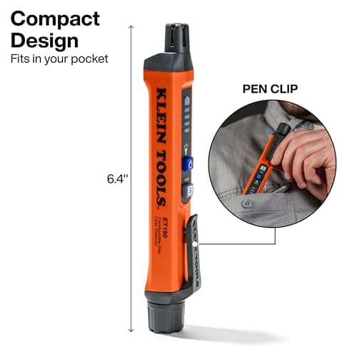 Klein Tools ET190 Compact Gas Leak Detector thumbnail 4