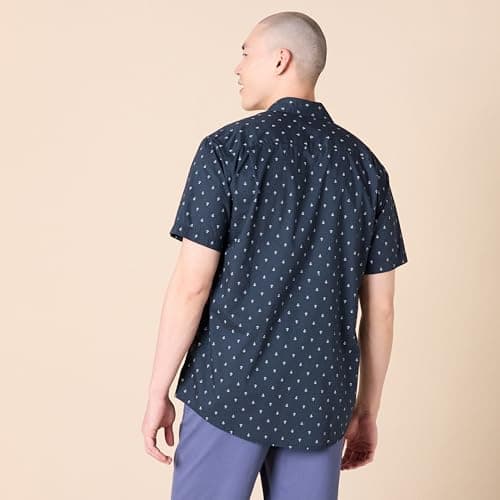 Miniatura de Camisa Amazon Essentials para Hombre, Manga Corta, Estampado Anclas 2
