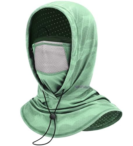 Pasamontañas YANIKY Refrescante con Protección UV para Verano - Verde Menta