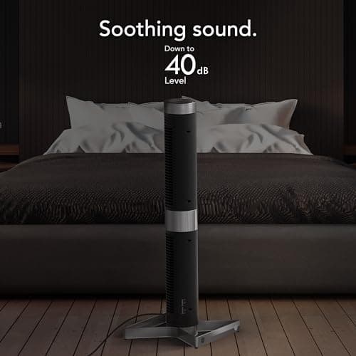 Vornado Airbar 4 Tower Fan and Horizontal Air Circulator with Remote Control, 35-Inch, 3 Speed Settings, Multi-Directional Airflow, Touch Control, Versatile Cooling Power, Magnetic thumbnail 6