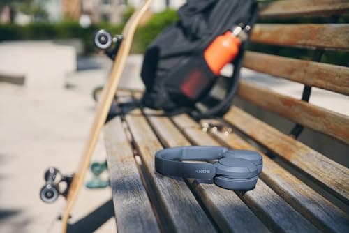 Sony WH-CH520 Wireless Headphones Bluetooth On-Ear Headset with Microphone and up to 50 Hours Battery Life with Quick Charging, Blue thumbnail 9