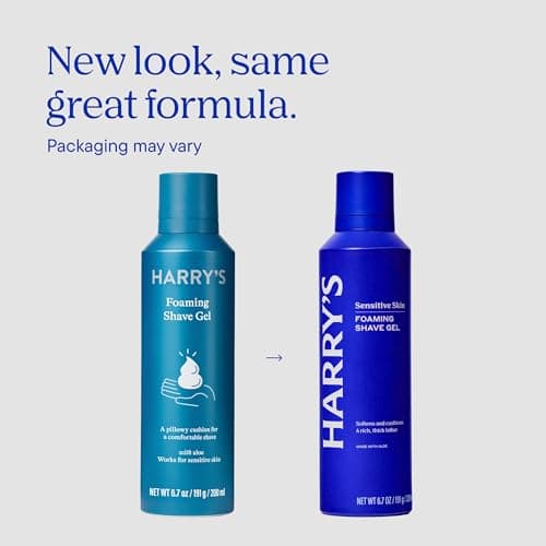 Harry's Gel de Afeitar en Espuma con Aloe (Paquete de 3 de 6.7 oz)