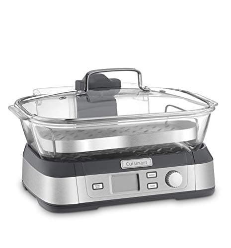 Miniatura de Vaporera Cuisinart de Vidrio Digital, 5 Litros y 5 Ajustes Preprogramados 4