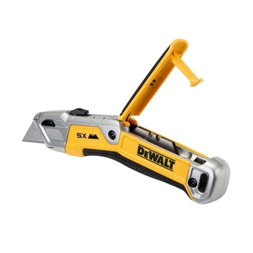 Cúter retráctil DeWALT con almacenamiento de navajas
