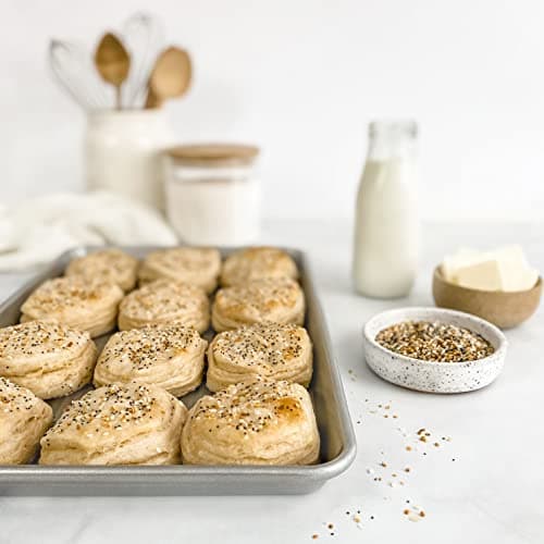 USA Pan Bakeware Half Sheet Pan, Set of 2 Baking Sheets, Aluminized Steel