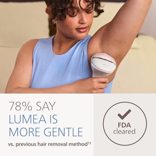 Philips Lumea IPL — Salon-like Laser Hair Removal, Permanent Hair Reduction Device At Home for Body & Facial Hair Removal for Women with Unique UV Filter for Face — 5 Settings, Ski thumbnail 5