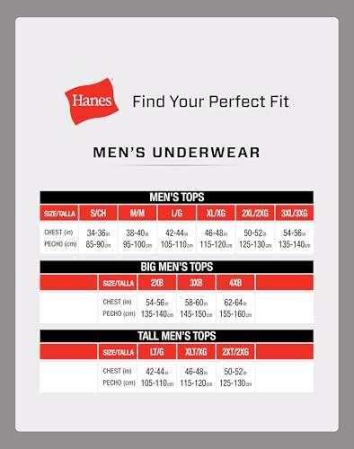 Miniatura de Paquete de 6 Playeras Hanes para Hombre con Bolsillo, Anti-Olor y Anti-Humedad 7