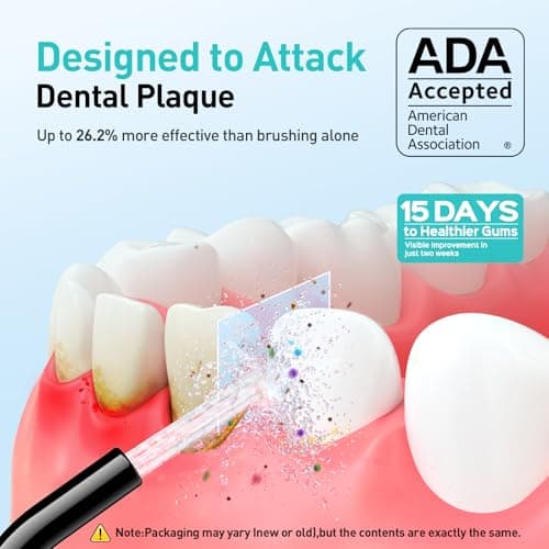 Miniatura de Irrigador Dental COSLUS C20 Aceptado por ADA, Kit Profesional Negro 2
