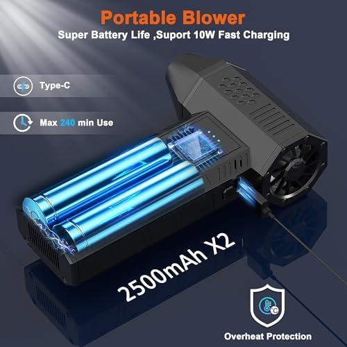 Miniatura de JVSCAM X3 Soplador de Aire Eléctrico Multifuncional 6