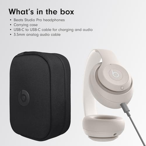 Beats Studio Pro: Audífonos Inalámbricos Premium con ANC y Audio Lossless
