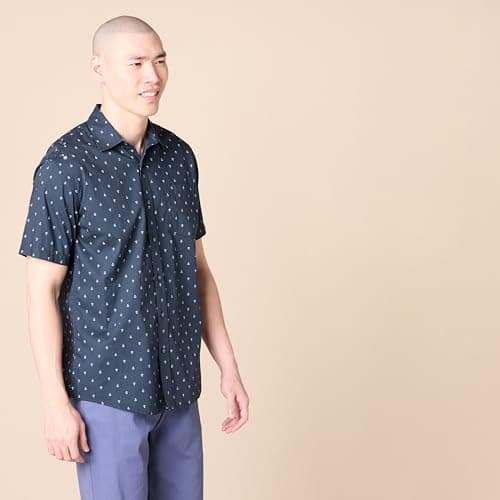 Miniatura de Camisa Amazon Essentials para Hombre, Manga Corta, Estampado Anclas 3