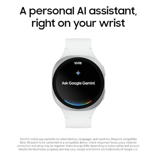 Samsung Galaxy Watch 8 40mm Bluetooth, Diseño Cushion, Coaching de Sueño y Energy Score, Grafito [Versión EE. UU., Garantía Exclusiva 2 Años]