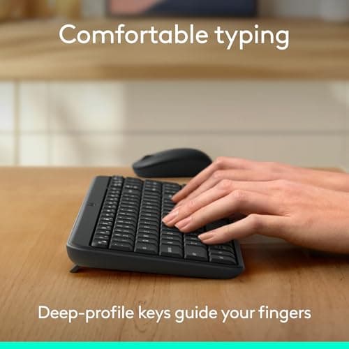 Teclado Inalámbrico Bluetooth Logitech K250 Compacto con Teclado Numérico, Grafito (Como Nuevo)