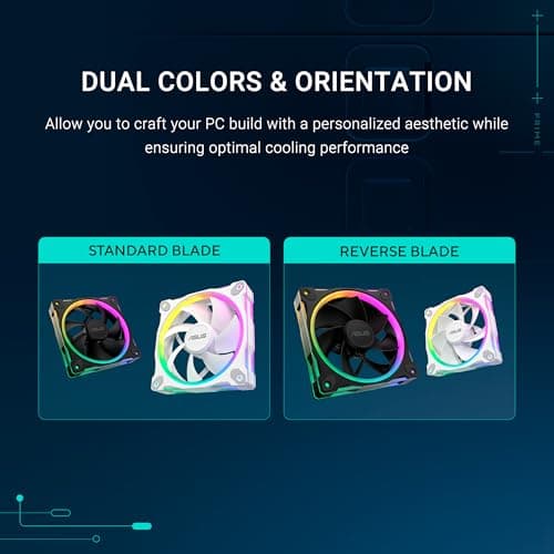 ASUS Prime MR120 ARGB Reverse Case Fan Single Pack thumbnail 6