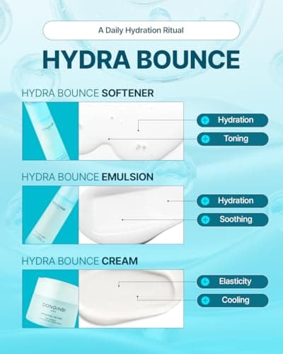 Donginbi Hydra Bounce Skin Care Set | Korean Skin Care Gift Set for Women thumbnail 6