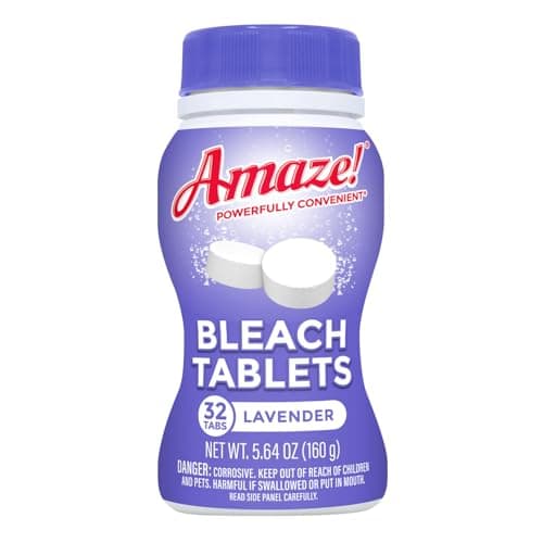 AMAZE Ultra Concentrated Bleach Tablets – Lavender Scent [32 tablets]
