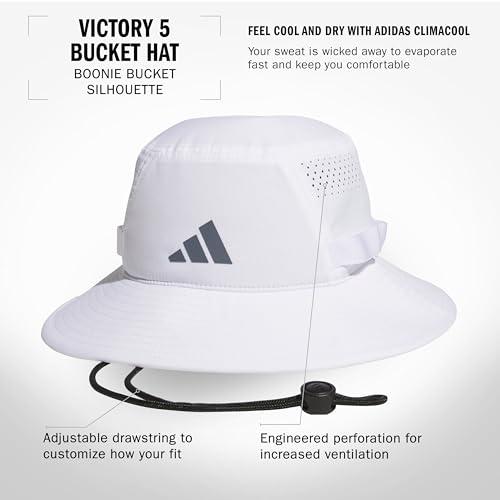 adidas Victory Bucket Hat for Men – Athletic Sun Cap for Outdoors thumbnail 2