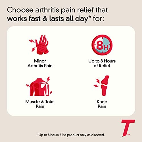 Tylenol 8 Hour Arthritis Pain Relief Extended-Release Tablets, 650 mg Acetaminophen, Joint Pain Reliever & Fever Reducer Medicine, Oral Pain Reliever for Arthritis & Joint Pain, 24 thumbnail 4