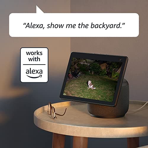 Blink Wired Floodlight Camera, Smart security camera, 2600 lumens, HD live view, enhanced motion detection, built-in siren, Works with Alexa, 1 camera (White) thumbnail 5