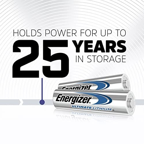 Energizer Ultimate Lithium AA Batteries (8 Pack), 1.5V Lithium Double A Batteries thumbnail 3