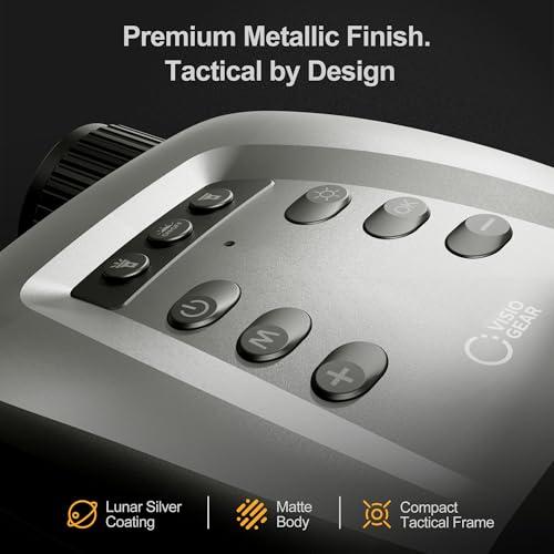 VisioGear Night Vision Binoculars - Night Thunder X3 4K Night Vision Goggles for Adults, AI Color Mode, 2000ft Range, 5000mAh Battery, 32GB Card for Camping & Security thumbnail 2