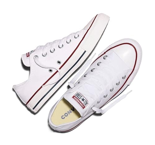 Converse Unisex Adult Chuck Taylor All Star Low Top, Optical White, 12 Womens/10 Mens thumbnail 4