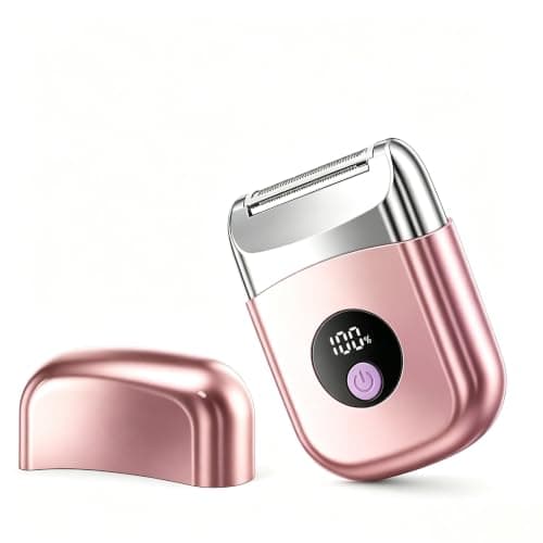 Rasuradora Eléctrica para Mujer Recargable IPX7 - Uso Húmedo/Seco y Portátil