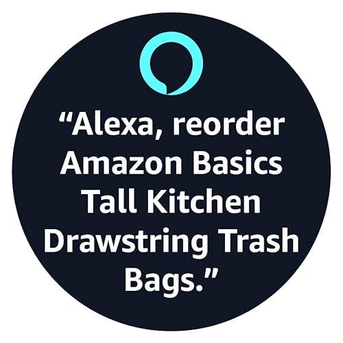 Amazon Basics Tall Kitchen Drawstring Trash Bags, Sturdy, 13 Gallon, Unscented, 200 Count thumbnail 5