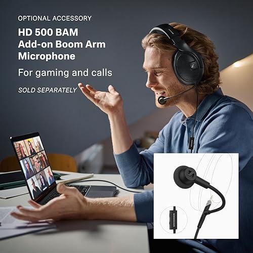 Sennheiser HD 560S Open-Back Over-Ear Wired Headphones – Neutral, Natural Sound for Music, Gaming, and Content Creation, Black thumbnail 11