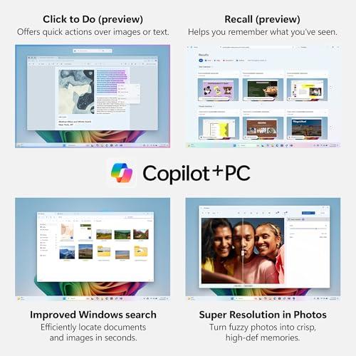 acer Aspire 14 AI Copilot+ PC | 14" WUXGA Display | Intel Core Ultra 5 Processor 226V | NPU: Up to 40 Tops - GPU: Up to 53 Tops | Intel ARC 130V | 16GB LPDDR5X | 512GB SSD | Wi-Fi 