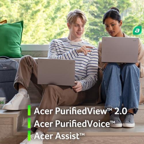 acer Aspire 14 AI Copilot+ PC | 14" WUXGA Display | Intel Core Ultra 5 Processor 226V | NPU: Up to 40 Tops - GPU: Up to 53 Tops | Intel ARC 130V | 16GB LPDDR5X | 512GB SSD | Wi-Fi 
