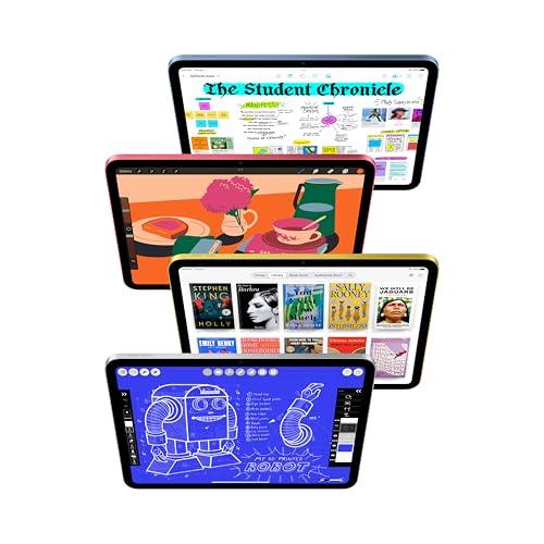 Apple iPad 11-inch: A16 chip, 11-inch Model, Liquid Retina Display, 128GB, Wi-Fi 6, 12MP Front/12MP Back Camera, Touch ID, All-Day Battery Life — Blue thumbnail 2