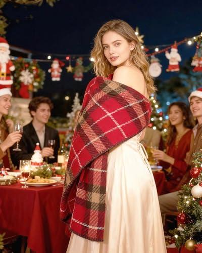 JOYPICKS Women's Long Knit Scarf Winter Chunky Scarfs Warm Big Wrap Thick Winter Fashion Scarves for Outdoor Men & Women thumbnail 8