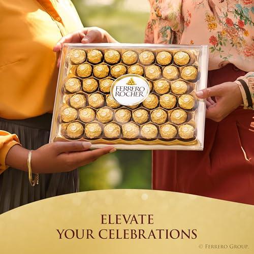 Ferrero Rocher: Caja de Regalo de 42 Chocolates con Avellana