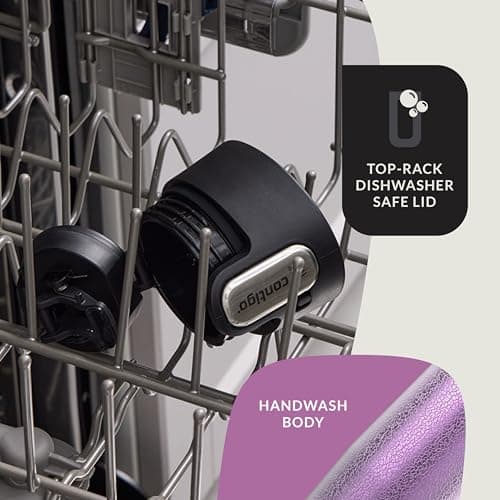 Contigo AUTOSEAL West Loop Vacuum-Insulated Stainless Steel Travel Mug with Easy-Clean Lid, 20 oz, 2-Pack thumbnail 5