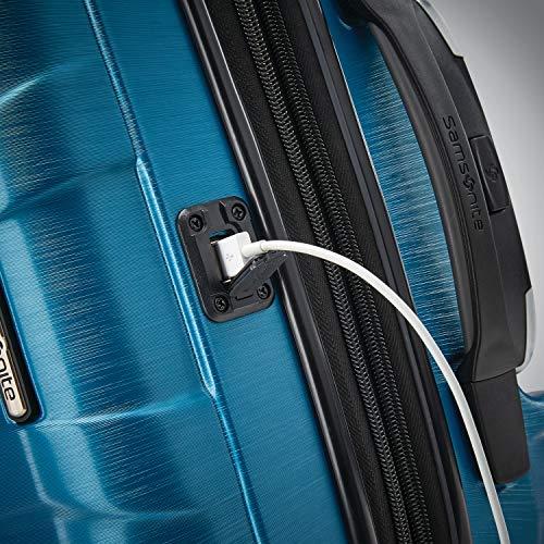 Samsonite Centric 2 Hardside Expandable Luggage with Spinner Wheels, Caribbean Blue, 3-Piece Set (20/24/28) thumbnail 8