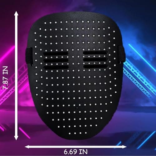 Miniatura de Máscara LED JDBMAOYE con Sensor de Movimiento para Chavos 6