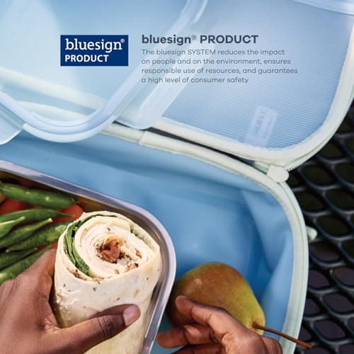 Hydro Flask Lunch Box for Kids - Unisex for Girls or Boys - Insulated Lunch Bag for School in Seaspray Blue thumbnail 5