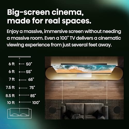 ¡Ofertón! Hisense 65" E7 Cinema Series 4K Hi-QLED Mini-LED Fire TV (2026) - 144Hz, Dolby Vision IQ, Atmos