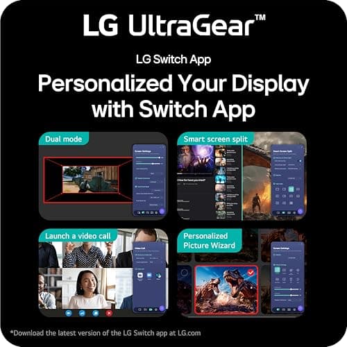 LG 27G610A-B 27-inch Ultragear QHD (2560 x 1440) IPS Gaming Monitor, 200Hz, 1ms, AMD FreeSync Premium, VESA DisplayHDR 400, HDMI, DisplayPort, Tilt/Height/Swivel/Pivot Stand, Black