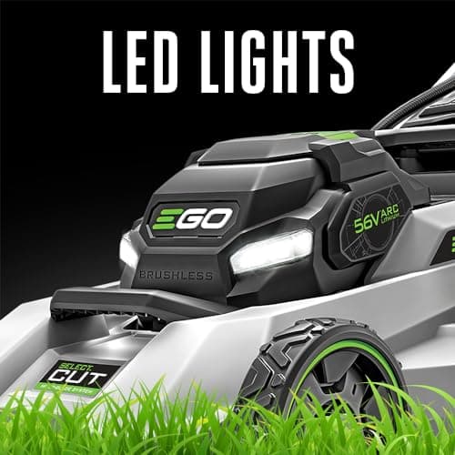 EGO POWER+ Cordless Electric Lawn Mower, Self-Propelled, Includes 56V 7.5Ah Battery and Rapid Charger (LM2135SP) Plus Extra 5.0Ah Battery (BA2800T)
