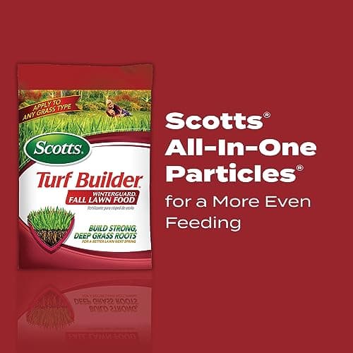 (S&S) Scotts Turf Builder WinterGuard Fall Lawn Food, 10 lbs. | Lawn Fertilizer for All Grass Types, Covers 4,000 sq. ft., Autumn Lawn Care