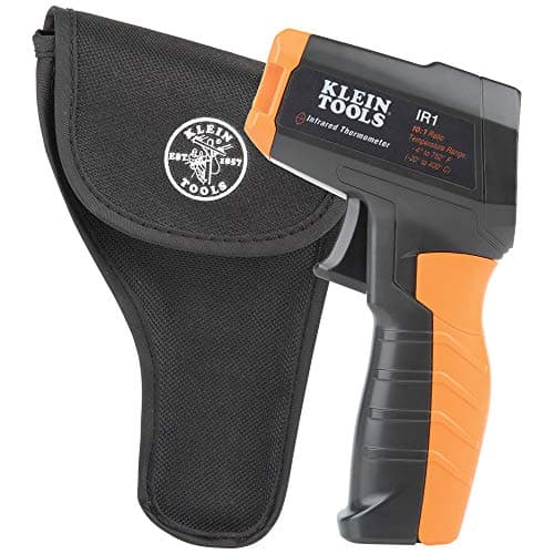 Klein Tools IR1 Infrared Thermometer, Digital Laser Gun is Non-Contact Thermometer with a Temperature Range -4 to 752-Degree Fahrenheit thumbnail 10