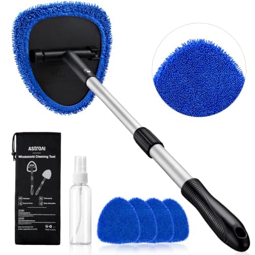 AstroAI 26" Super-Long Windshield Cleaner Tool & Car Interior Detailing Kit