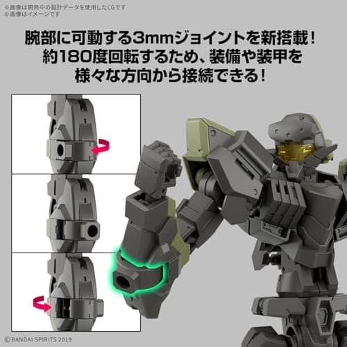 Bandai Hobby - 30 Minute Missions - #72 eEXM-40 IGLIGHT 02 30 MM 1/144 Model Kit thumbnail 8