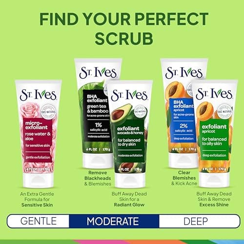 Miniatura de St. Ives Exfoliante Facial Puntos Negros Té Verde y Bambú Ácido Salicílico 8