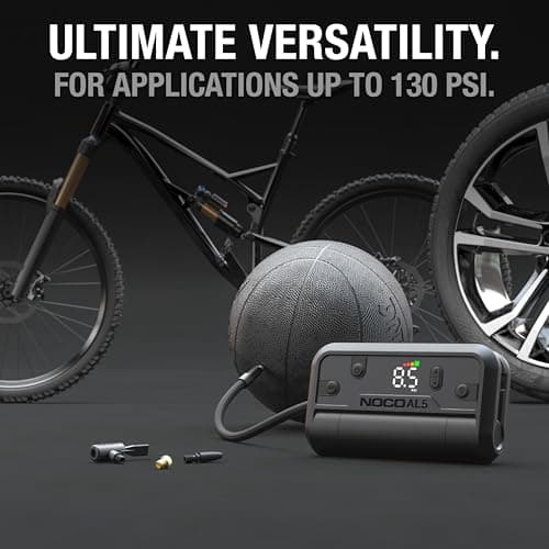 NOCO Air AL5 17 LPM 12V Cordless Tire Inflator & Portable Air Compressor thumbnail 7