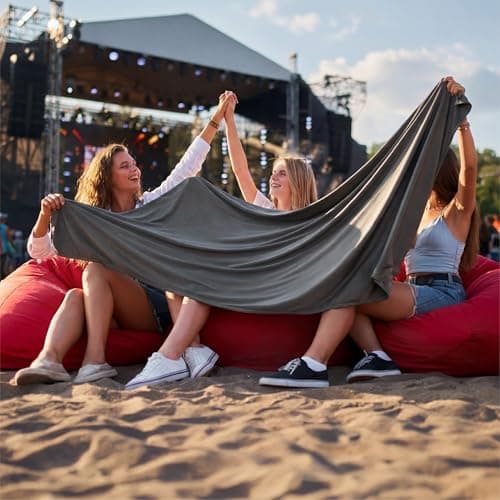 Bedsure Lightweight Cold Blanket for Summer, Bed Cooling Blanket Throw Size for Hot Sleepers, Ice Cool Essentials for Hot Nights, Breathable Thin Bedding for Teens, Adults, Dark Gr
